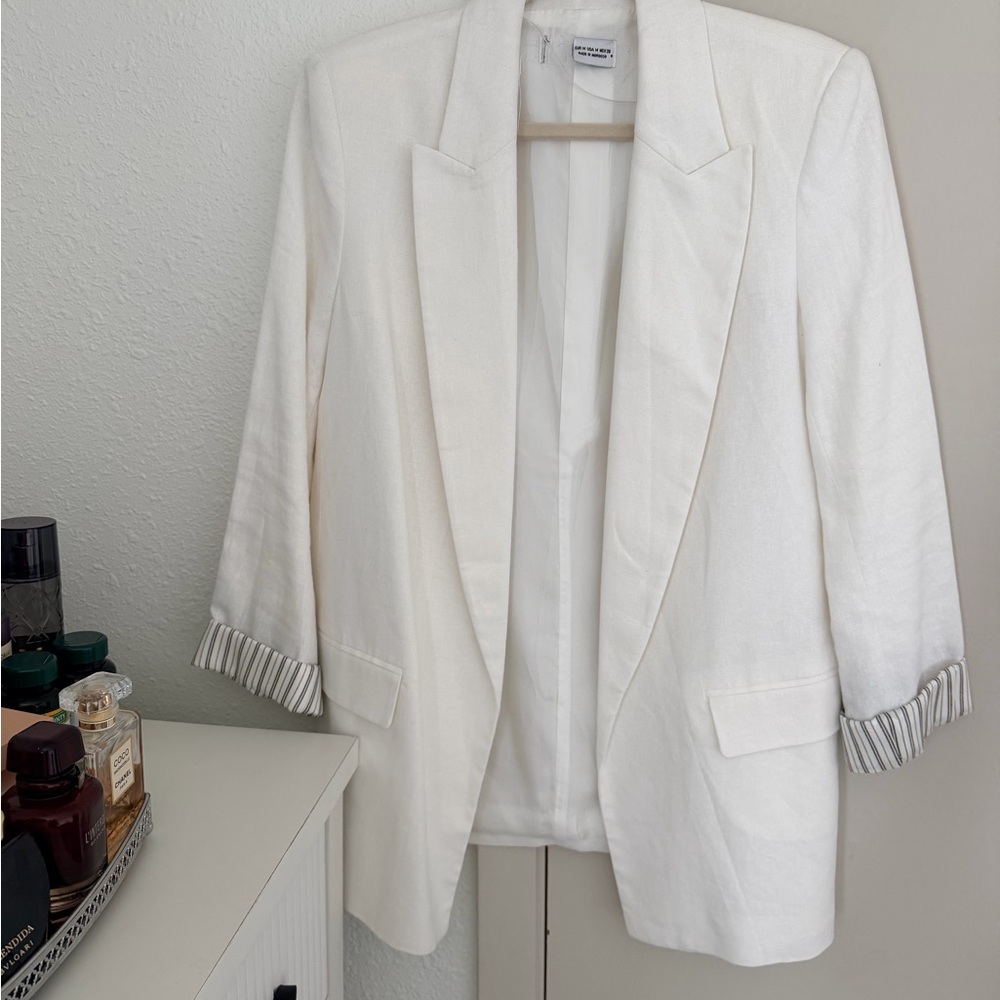 Zara linen blazer